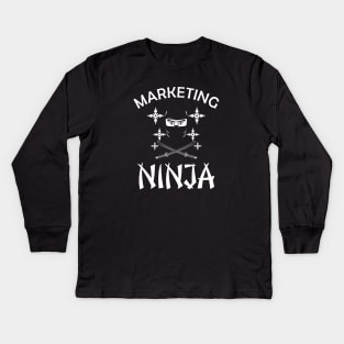 Marketing Ninja Kids Long Sleeve T-Shirt